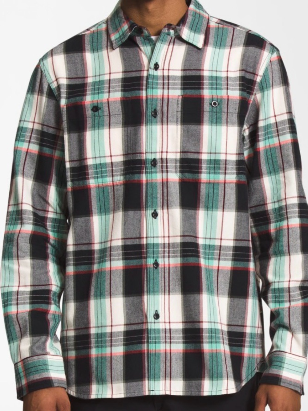 The North Face Arroyo Lightweight Flannel button down shirt mens XL
